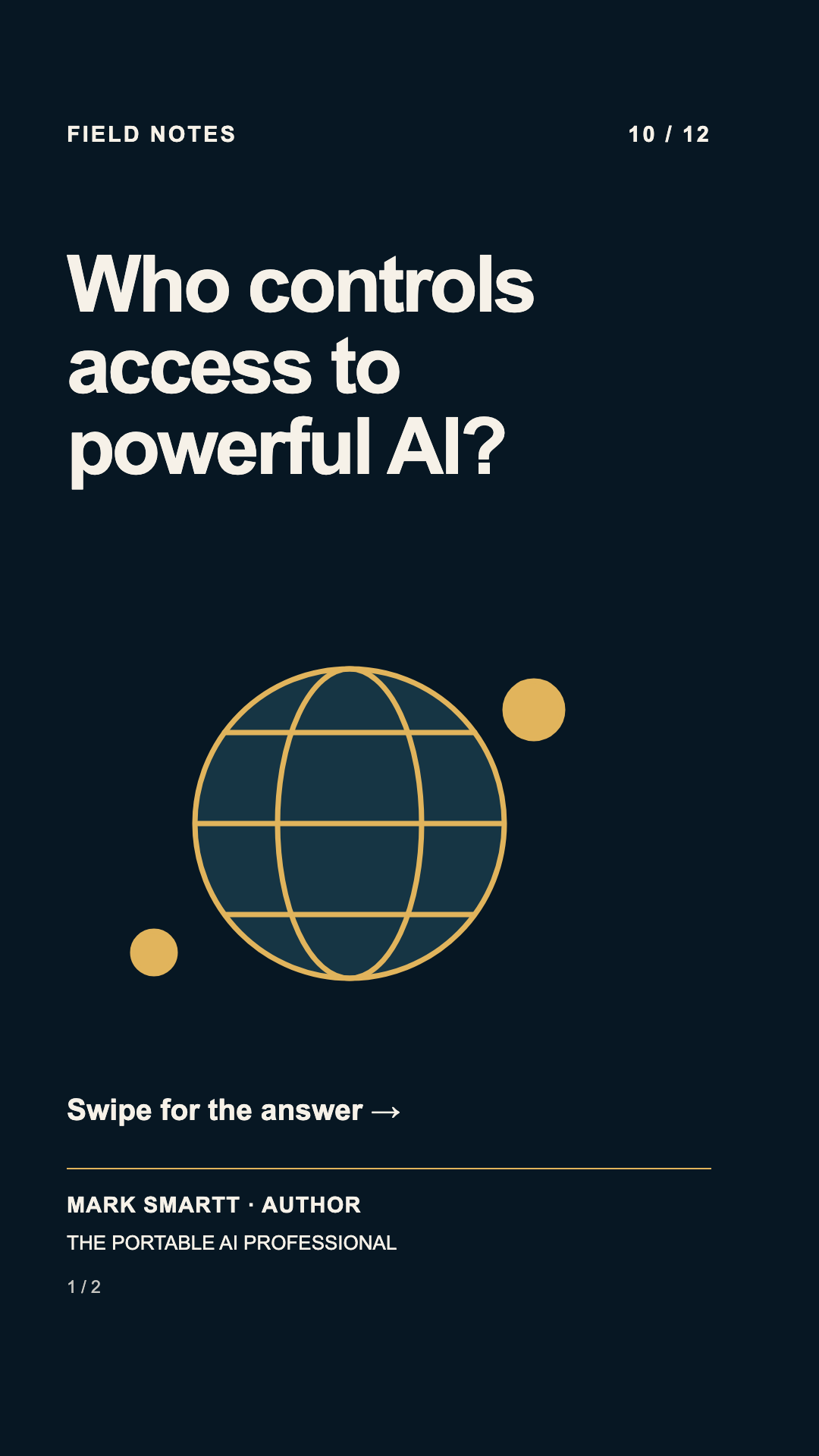 Question: Who controls access to powerful AI?